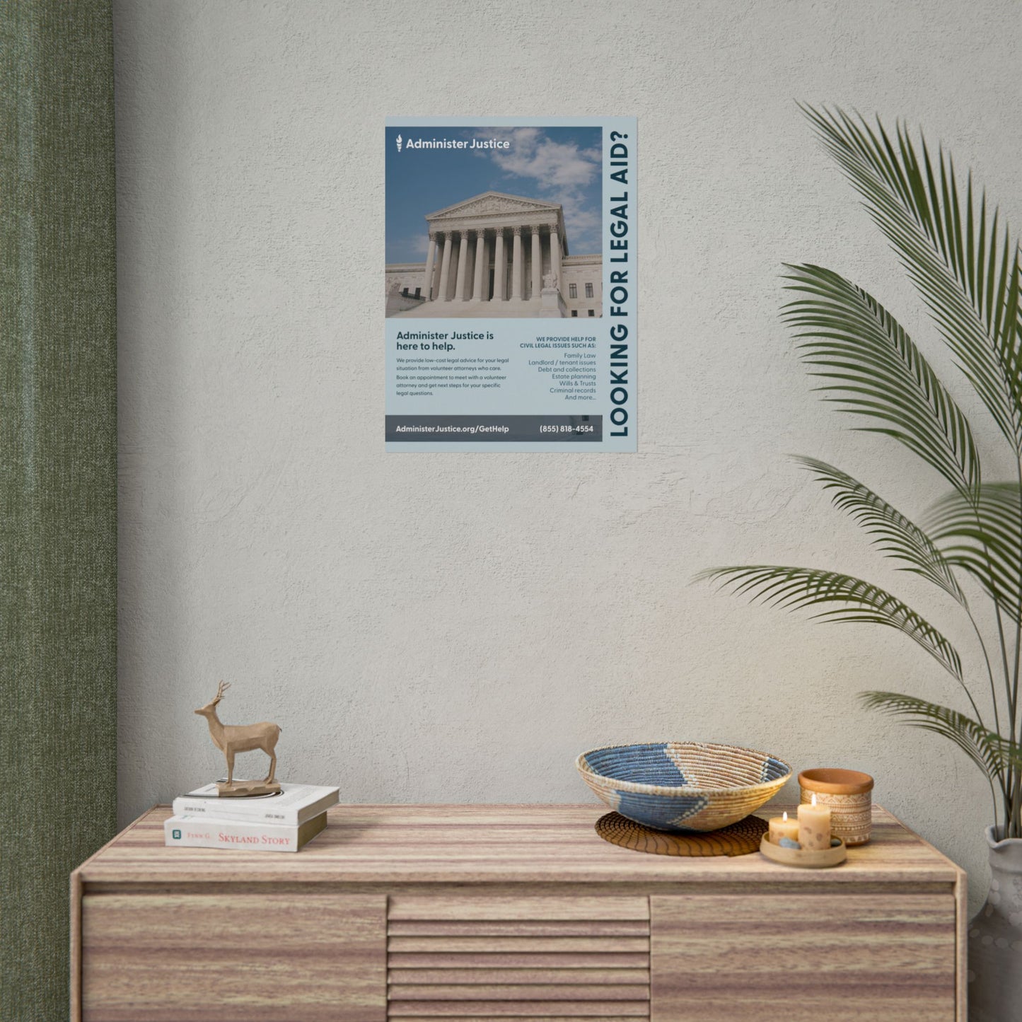 Looking for Legal Aid? Generic GJC Poster