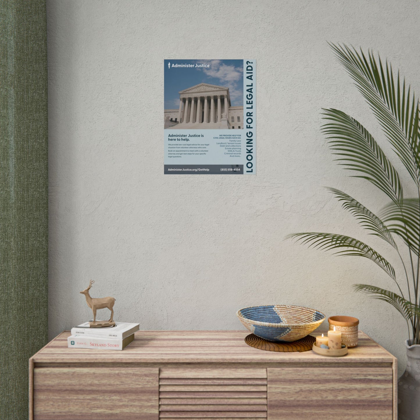 Looking for Legal Aid? Generic GJC Poster