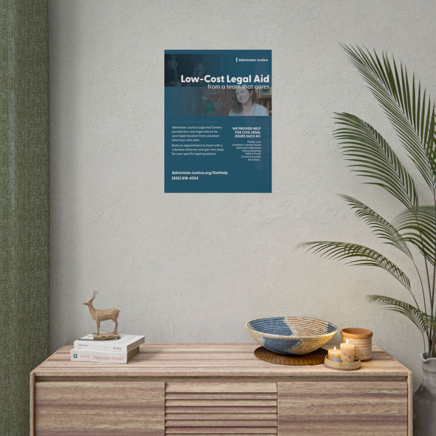 Low Cost Legal Aid. Generic GJC Poster