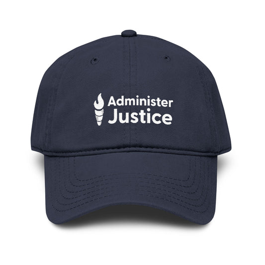 Administer Justice Embroidered Baseball Cap