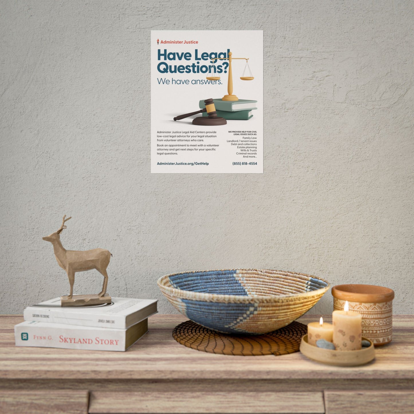 Have Legal Questions? Generic GJC Poster
