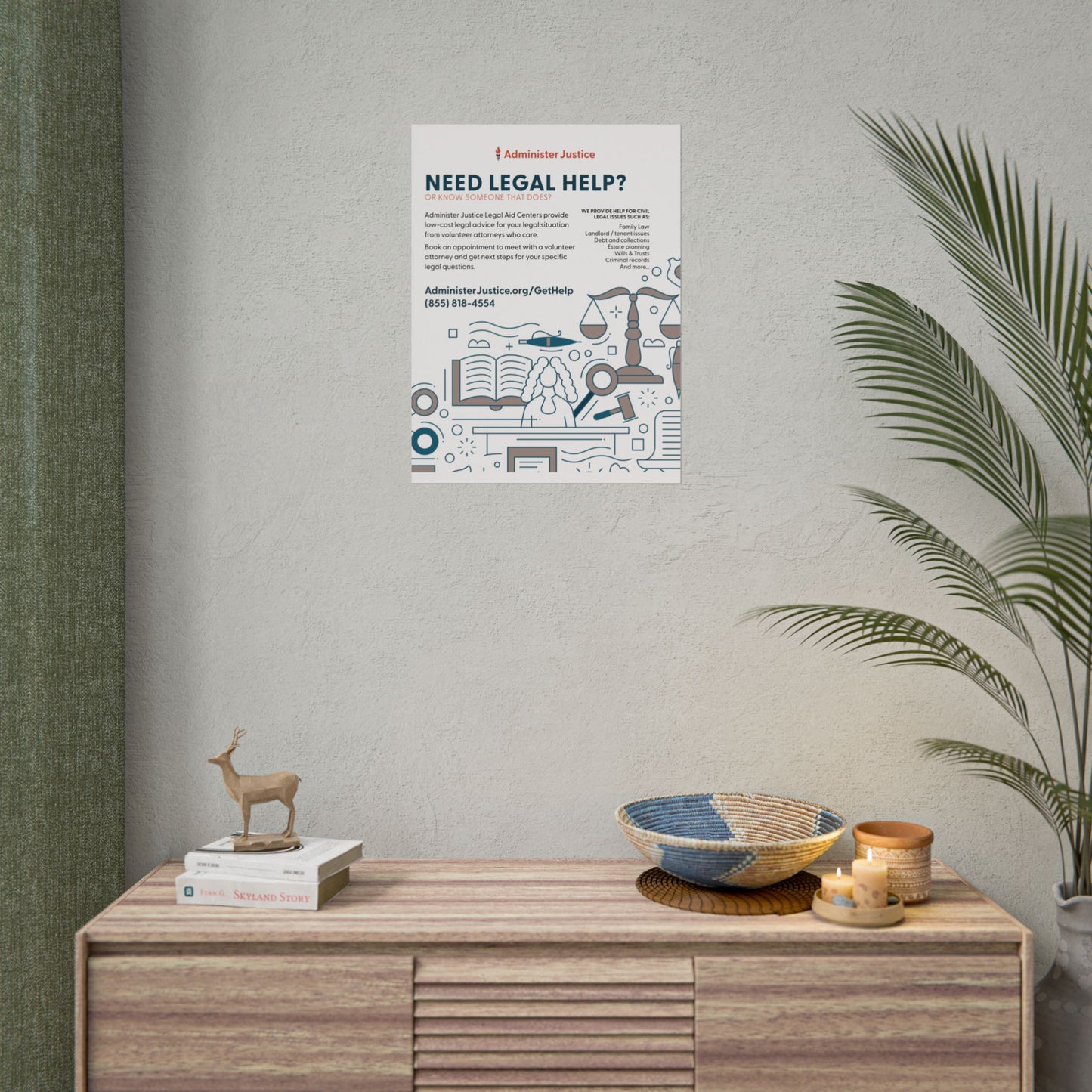 Need Legal Help? Generic GJC Poster
