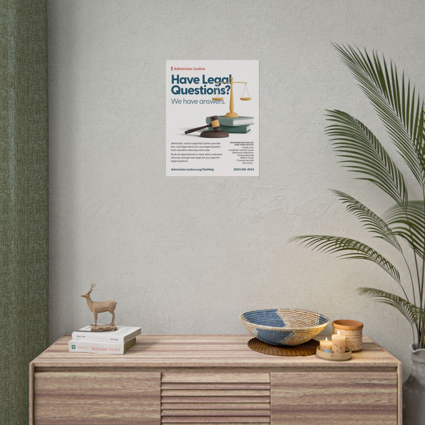 Have Legal Questions? Generic GJC Poster