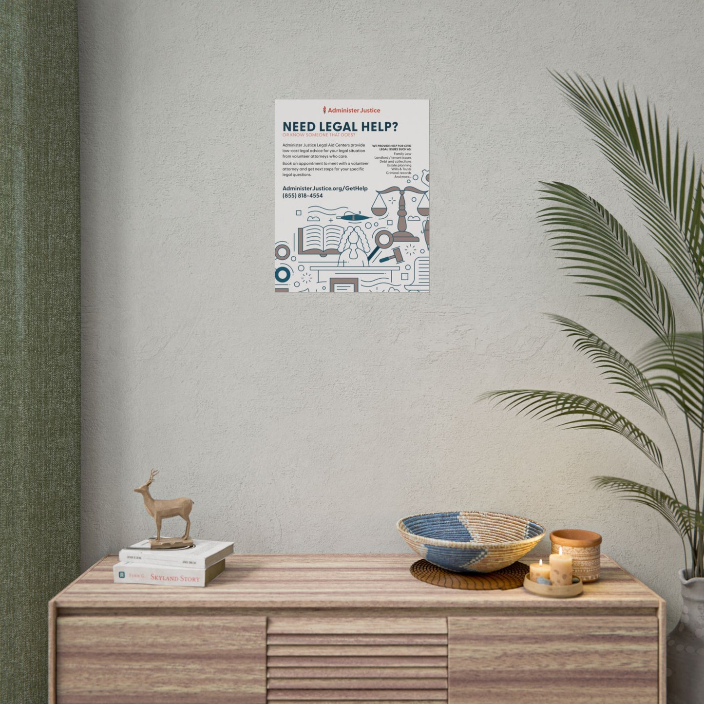 Need Legal Help? Generic GJC Poster