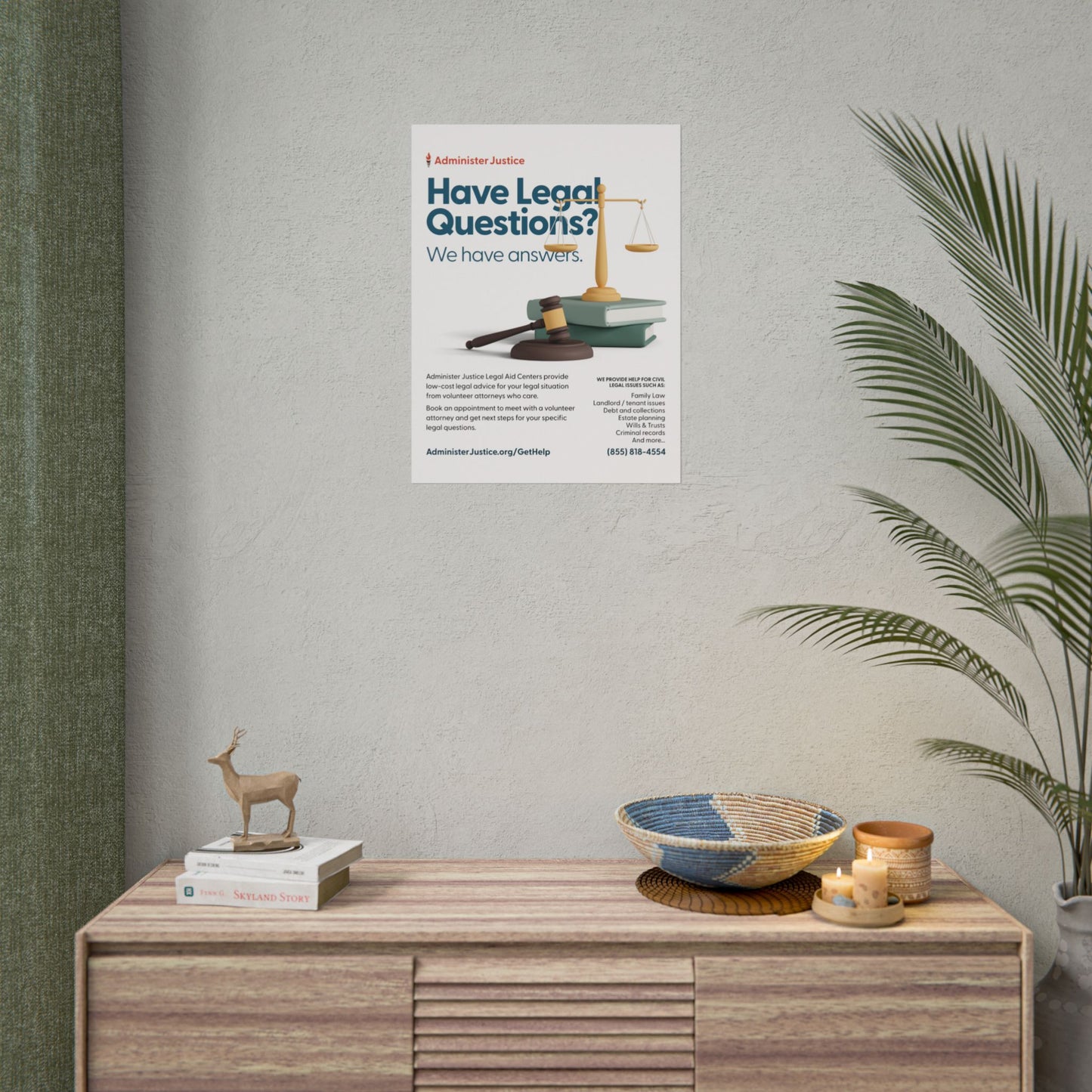 Have Legal Questions? Generic GJC Poster