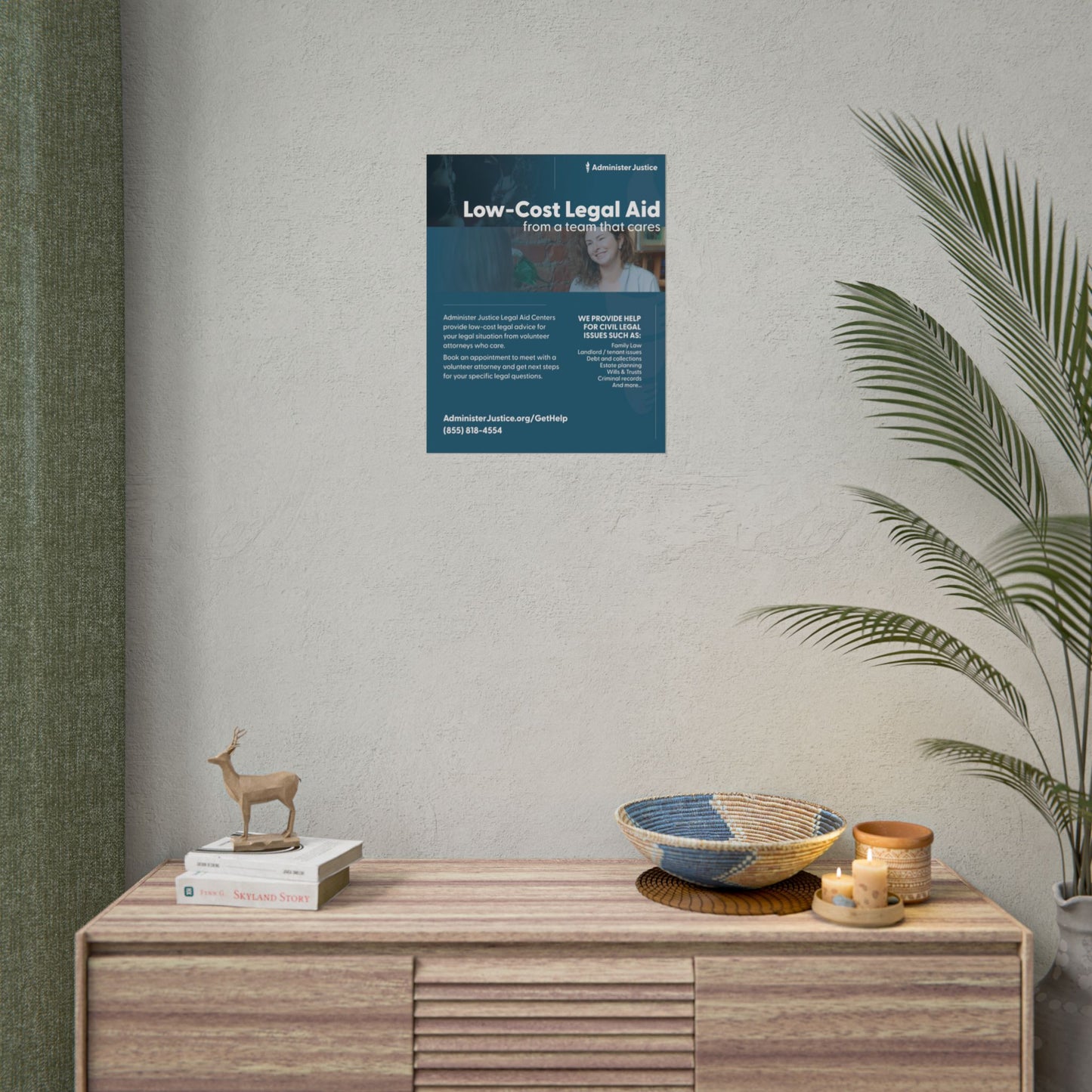 Low Cost Legal Aid. Generic GJC Poster